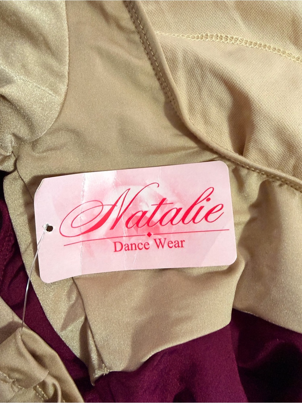 Natalie Dancewear Two-Tone 3/4 Sleeve Women’s Leotard - Picture 4 of 8